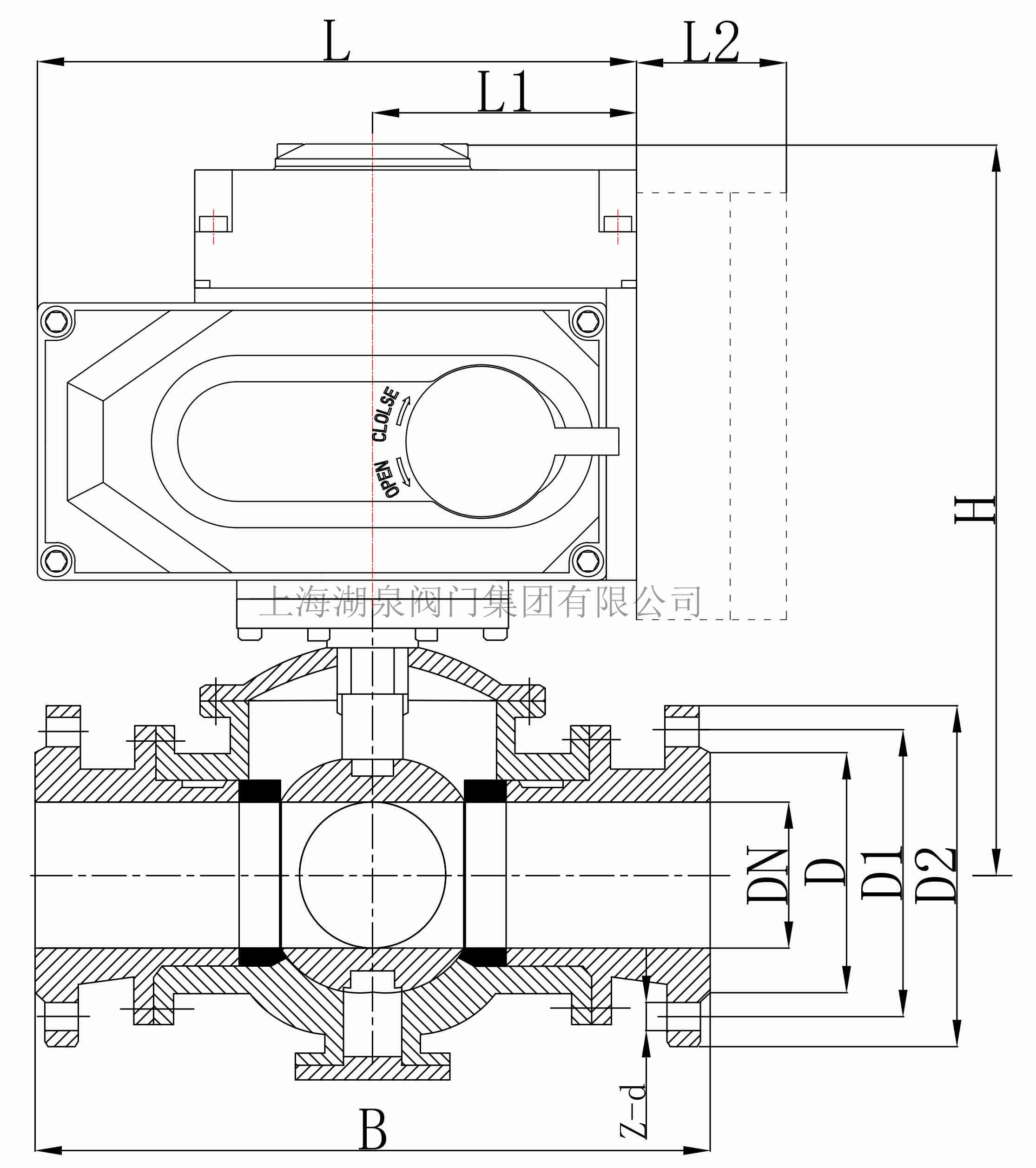 dn200開關型電動球閥報價